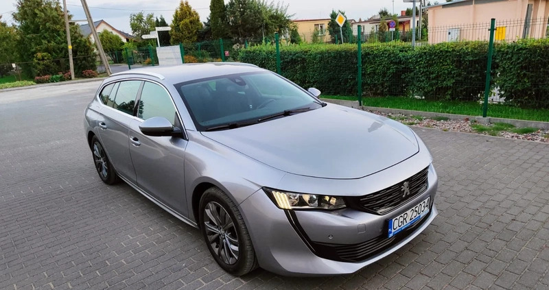 Peugeot 508 cena 69900 przebieg: 106000, rok produkcji 2019 z Nowe Brzesko małe 172